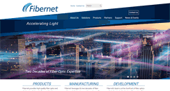Desktop Screenshot of fibernet-tech.com